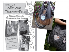 AllesDrin-Taschen-Set Schnittmuster