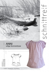 Anni Sommerbluse Schnittmuster