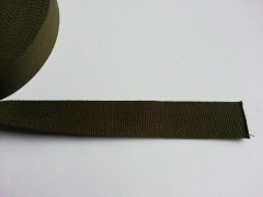 Gurtband Baumwolle 4 cm breit, khaki #53