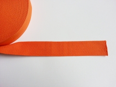Gurtband Baumwolle 4 cm breit, orange #83