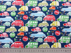 Dashwood Beep Beep - bunte Autos auf dunkelblau