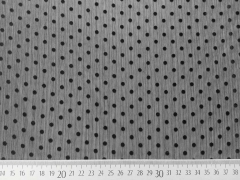 Chiffon Punkte - schwarz