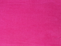 Feincord uni - dunkelpink
