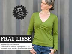 Schnittmuster Langarmshirt Frau Liese Studio Schnittreif