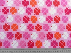 Jersey Kleebl�tter by Graziela, rosa