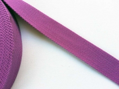 BW Polyester Gurtband 3,8 cm breit, helle Pflaume