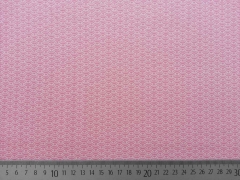 Interlock Nautical Waves Wellen- rosa/weiss