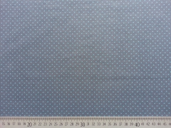 Jersey Punkte 2mm - aqua auf dunkelgrau
