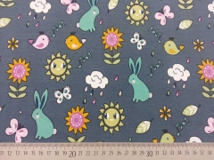 Jersey Hasis Welt, gr�ngrau