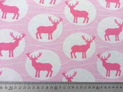 Jersey Hirsch im Kreis, rosa