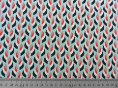 Jersey bunte Muscheln, eisblau