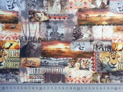 Jersey Digitaldruck Africa Safari Wild Life