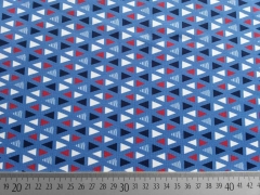 Jersey Seaside Triangle, mittelblau