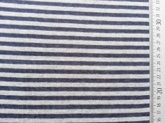 RESTST�CK 86 cm Jersey Streifen - grau melange/jeansblau