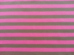RESTST�CK 85cm Streifenjersey 1 cm - pink taupe