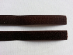 Klettband Klettverschlu�  2 cm, braun