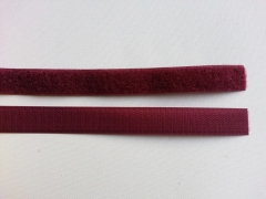 Klettband Klettverschlu�  2 cm, weinrot