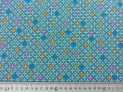 Megan Blue Jersey Kreuzblume, petrol