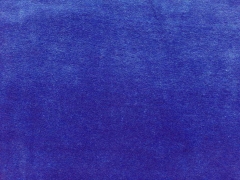 Nicky Velour uni - royalblau