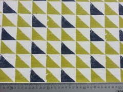 Dekostoff Clarke & Clarke Prism smoke-hellgr�n blau