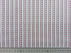 BW Little One Streifen & Tulpen, grau / rot