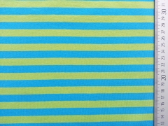 Streifenjersey 1 cm, t�rkis limette