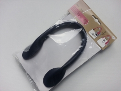 Taschenhenkel 38 cm Kunstleder, schwarz #580