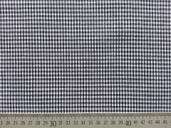 Baumwollstoff Vichy Karo 2 mm, dunkelblau