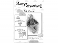 Schnittmuster Zwergenverpackung Mini Basics Farbenmix