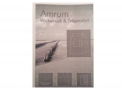Schnittmuster Wickelrock/Tr�gershirt Amrum Farbenmix