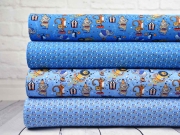 Jersey Wimpelketten hellblau