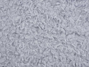 flauschig weicher Zottel Stoff, grau