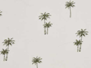 RESTST�CK 62 cm Viskose Palmen, khaki ecrue