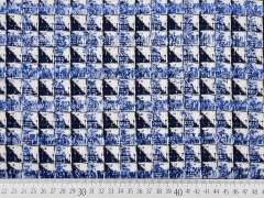 RESTST�CK 56 cm Boucle franz�sischer Stil, ecrue dunkelblau