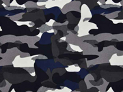 Badestoff Bikinistoff Camouflage, grau schwarz