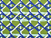 Jersey Gitternetz, blau gr�n wei�