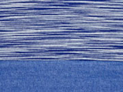 RESTST�CK 87 cm Sweat gestrichelt angeraut, blau hellblau