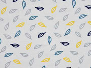 Jersey Bl�tter, hellblau