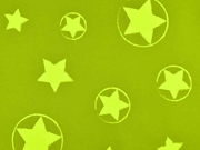 Softshell Stoff Jackenstoff Sterne, neongelb limette