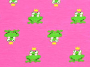 Jersey Frosch mit Krone, pink
