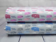 Jersey Flusspferde, rosa hellgrau