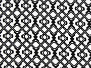 Baumwollsatin grafisches Muster, schwarz auf wei�