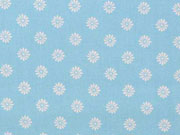 Baumwolle Little Darling Mini G�nsebl�mchen, hellblau