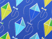 Jersey Drachenflug gro� Blaubeerstern, mittelblau