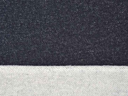 Sweat Teddy meliert, schwarz