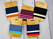 Bio-B�ndchen Cuff Me COLLEGE, dunkelblau wei� rot