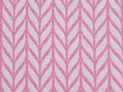 Bio-Jacquard Hamburger Liebe Maxi Knit, wei� rosa melange