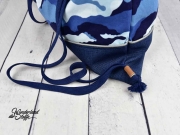 Canvas Camouflage Colors, blau