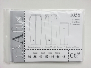 1056 Hosen Schnittmuster its A fits