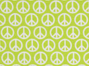 RESTST�CK 27 cm Jersey Peace Lycklig Design, gr�n